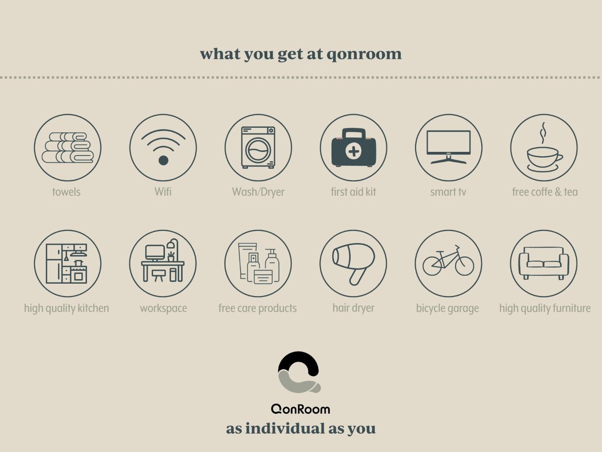 Qonroom - As Individual As You - Minden Kaiserstrasse Zewnętrze zdjęcie